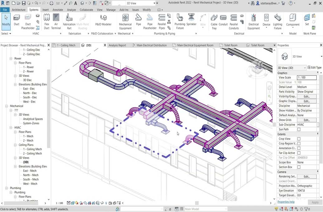 Certificate in Revit MEP