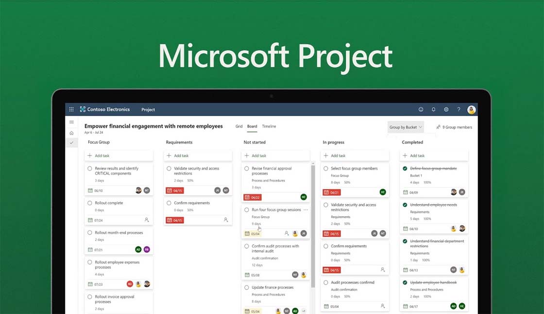 Certificate in Microsoft Project