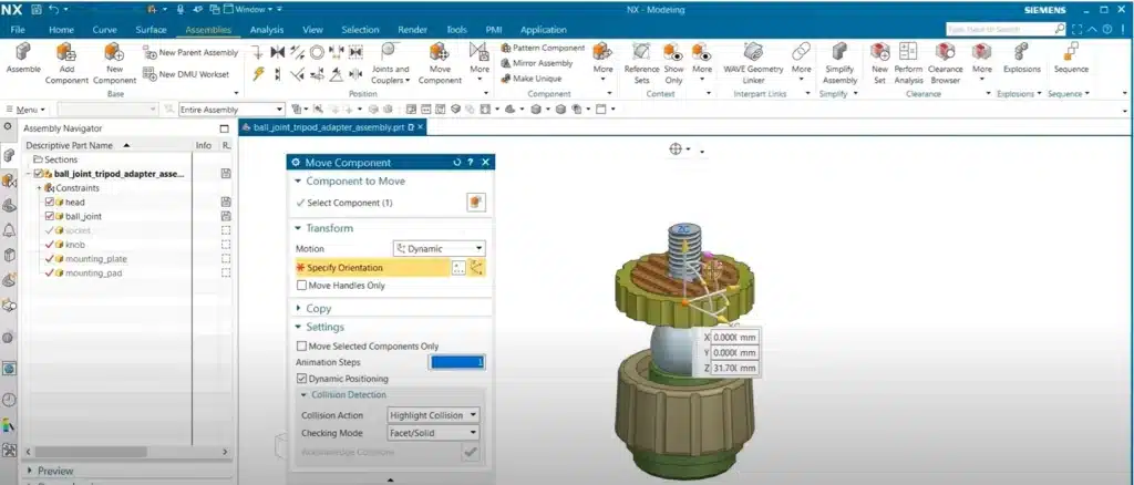 Certificate in Nx CAD