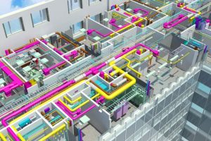 A comprehensive electrical MEP system design for efficient power distribution and safety.

