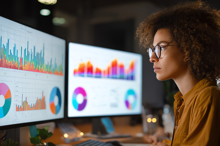 Students learning Power BI at Inspiro Edutech Trivandrum with hands-on dashboards and real-world data projects