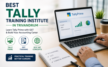 Best Tally training institute in Trivandrum with GST and GCC VAT practical accounting course